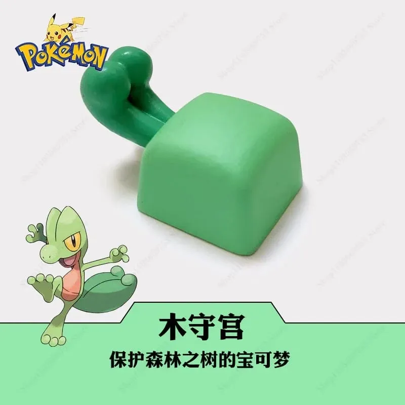 Pokemon Anime Cute Tail Keycaps Pikachu Gengar Eevee Keyboard Cap for Cross Shaft Mechanical Keyboard 3D Resin Keycaps Best Gift — image 28