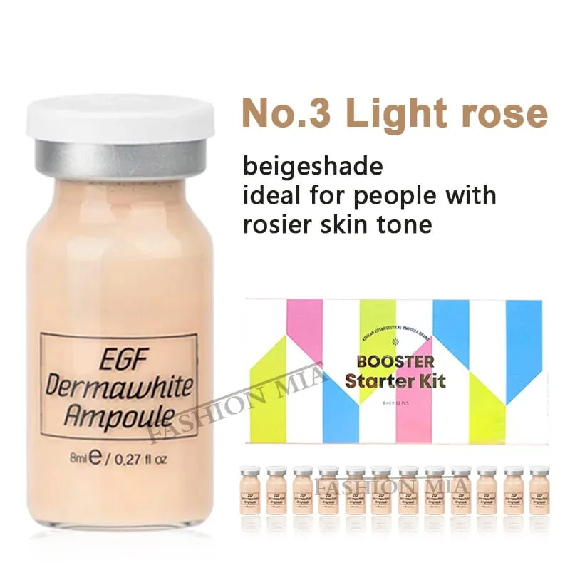 Korea 8ml BB Cream Glow Serum Starter Kit Facial Niacinamide/Hyaluronic Acid Foundation Moisturizing Skin Care Beauty