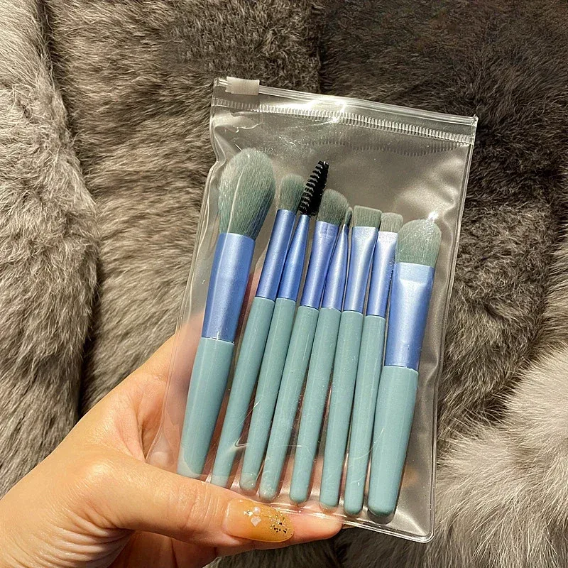 Soft Fluffy Makeup Brushes Set Face Foundation Blush Loose Powder Eyeshadow Blush Blending Beauty Makeup Brush Women Girls Tools — image 9