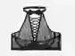Minimizer Bra Large Cups DD+ | Sweetheart Bow Diamond Pattern Halter Top Slimming Thin Underwear Set Womens Lingerie Set