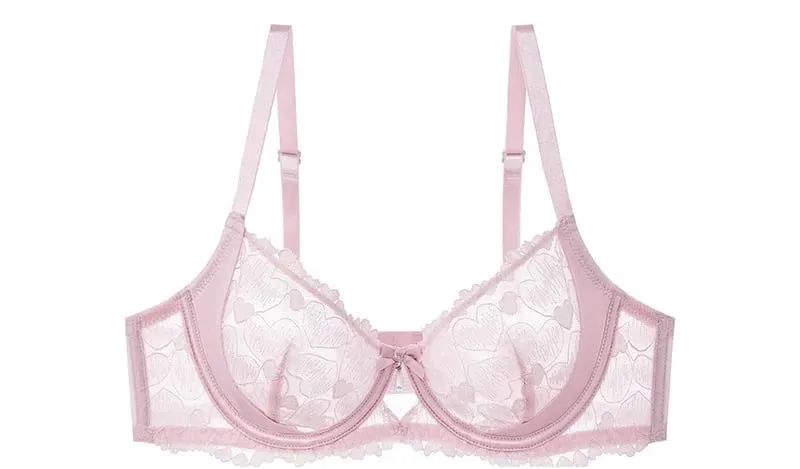 Sexy Lingerie Bra & Panty Set Sheer Floral Lace Teddy Ultra Thin Soft Comfortable Women Nightwear S-3XL Christmas Gift MOYISU — image 14