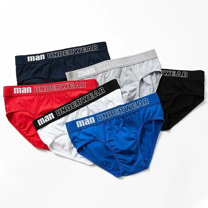 1 st/nya herrtrosor Sexiga underkläder Herrbyxor Herr Jockstrap Byxa Bekväma Slipkalsonger Andas Herrbyxor i bomull — image 3