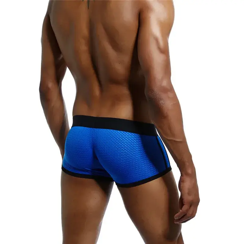 4Pcs Man Underpants Boxershorts Men Boxers Male Breathable Ice Silk Mesh Quick Drying Underwear Men’s Panties Boxer 3256805396926940 — image 11