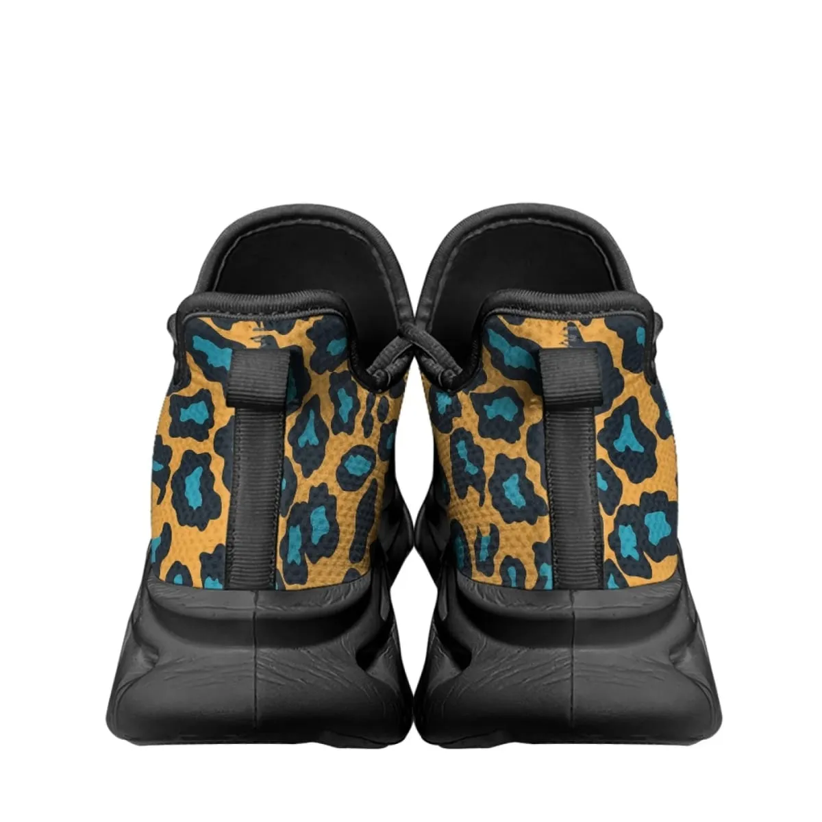 Trendy Leopard Print Men's Running Shoes Fashion Sneakers for Mens Slip-On Non Slip Men’s Blade Sneakers