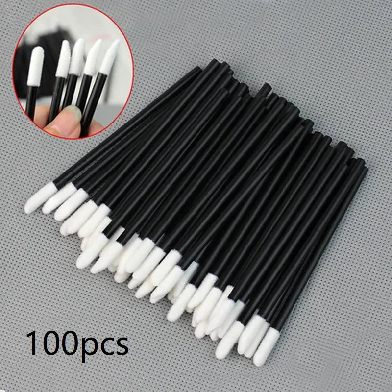 5/50/100Pcs Lip Brush Cosmetic Portable Makeup Brushes Lipstick Applicator Wholesale Lip Brushes Professional Make Up Tools