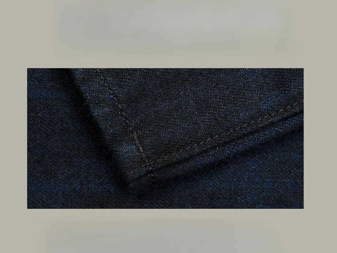 Red Tornado Midnight Blue Selvedge Jeans Men 16oz Denim Straight Fit Dark Indigo Workwear Pants
