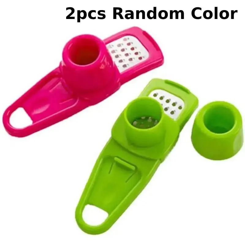 2pcs Mini Ginger Grater Garlic Grinding Great Lemon Zester Nutmeg Grater Planer Slicer Cutter Tool Kitchen Gadget for Cooking