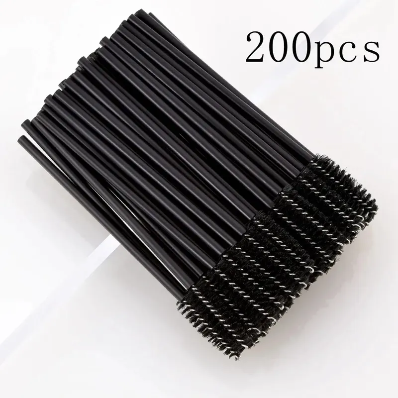 50/1000pcs Disposable Eyelash Brushes Eyelashes Extension Tools Eyebrow Brush Mascara Wands Applicator Spoolers Makeup Tools — image 8