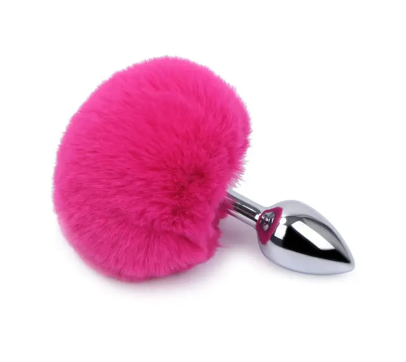 Metal Plush Rabbit Tail Anal Plug Prostate Massager Butt Plug Rabbit Ear BDSM Cosplay Erotic Sex Toys for Women Adults Sex Game — image 10