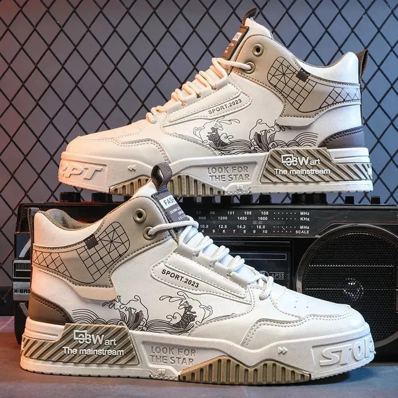 Skateboarding Shoes for Men Male Running Breathable Sports board White Shoes Sneakers Men Shoes Brand Casual Shoes for Men
