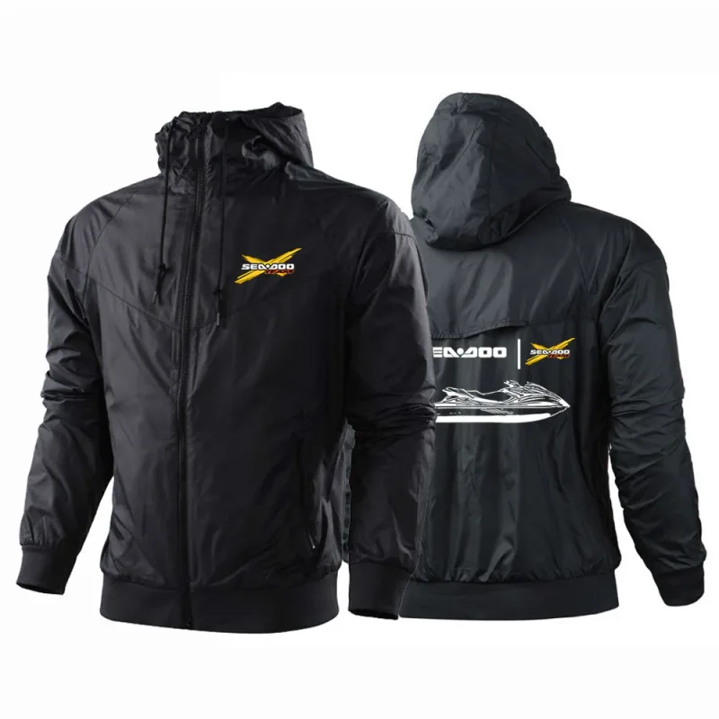Sea Doo Seadoo Moto 2024 New Men's Printing Five-Color Windbreaker Spring and Autumn Harajuku Fashion Zipper Jacket Tops — image 7