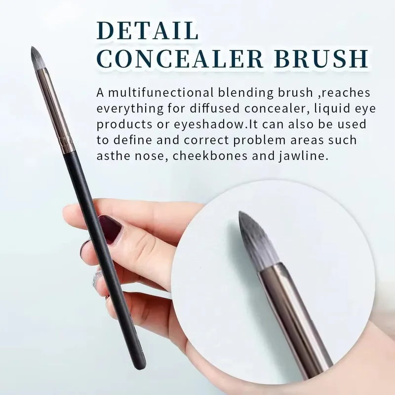 Powder Brush Professional Makeup Brushes Black Multifunctional Foundation Blush Sculpting Bronzer Brush Make Up Tools
