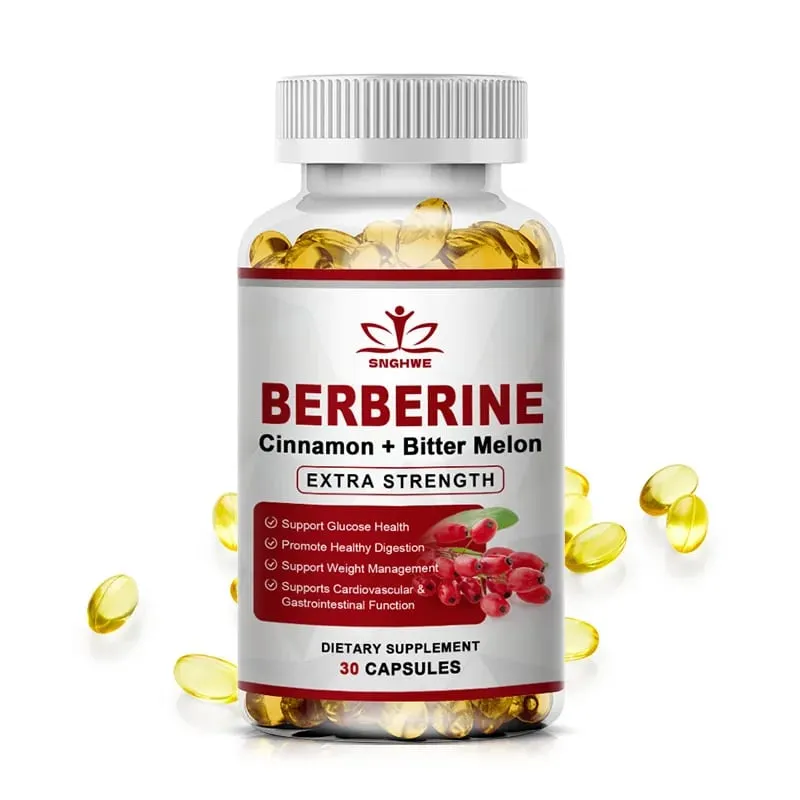 Berberine Supplement High Potency with Ceylon Cinnamon - Immune System Cardiovascular & Gastrointestinal Function - Berberine H
