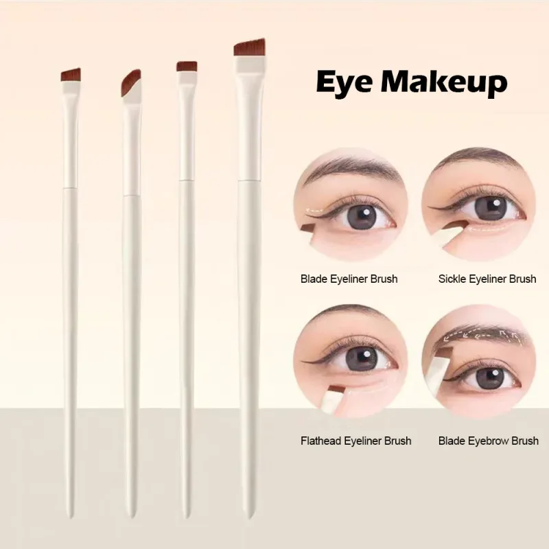 Eye Makeup Brush Set for Beginners Professional Makeup Brush Under-Eye Detail Cosmetic Brushes Kit Eyebrow Crease Shader — image 3