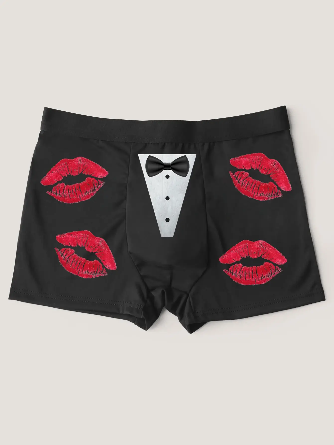 Plus Size Men Quirky Print Panties Boxer Briefs Breathable Underpanties Large SIze Boxer Shorts S-2XL — image 2