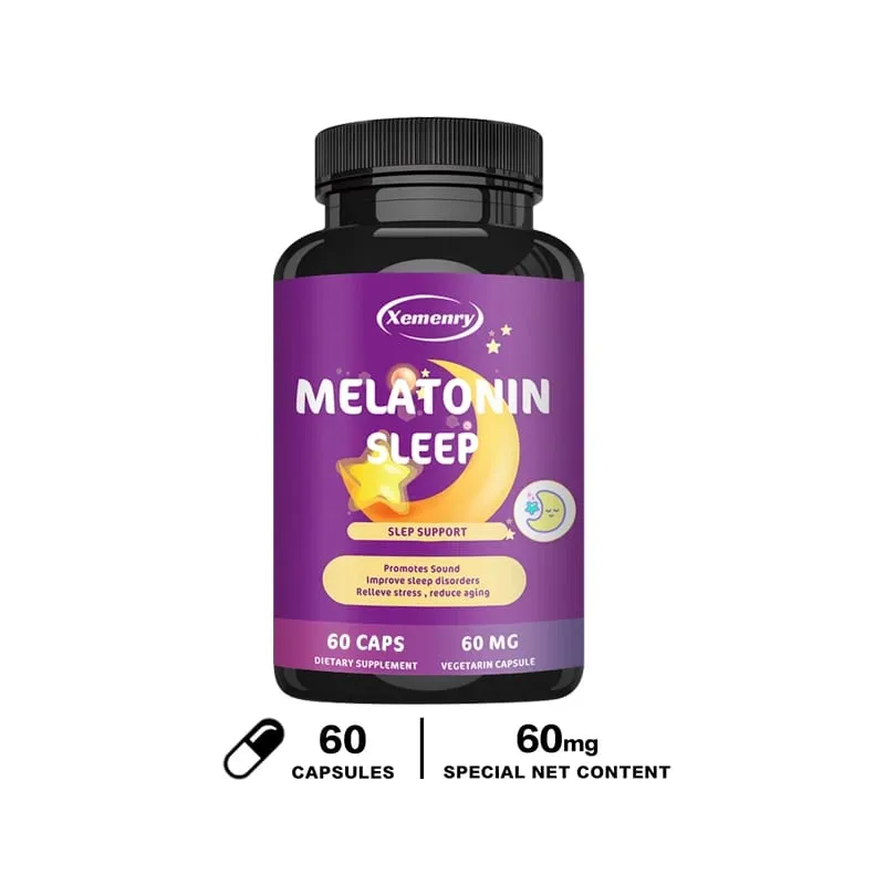 Melatonin Supplements - Promote Sleep Quality & Alertness Help Deep Sleep — image 9