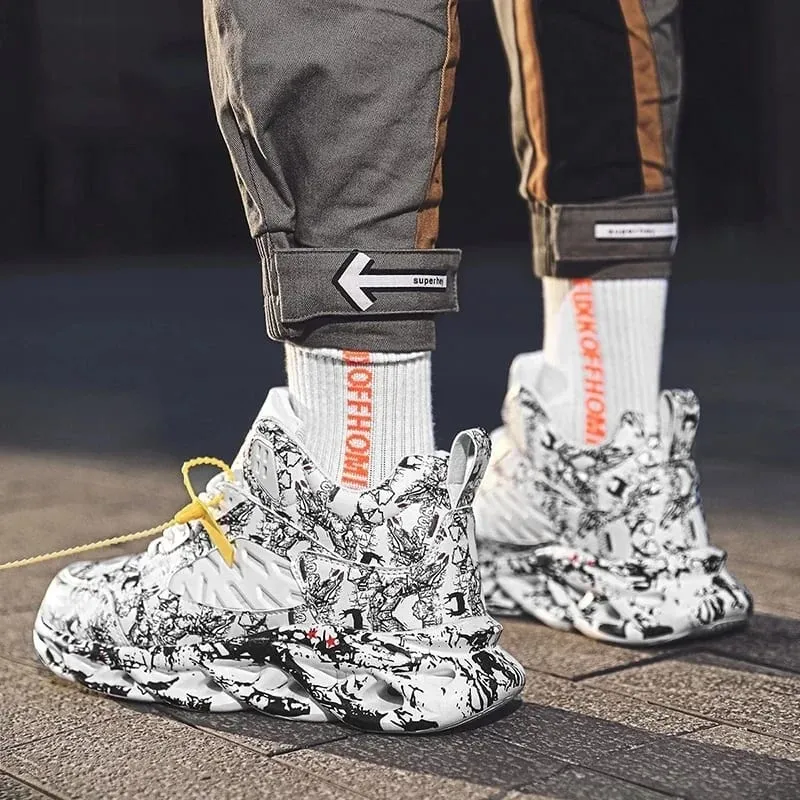2026 New Basketball Shoes Men Anti Slip Basketball Sneakers Training Walking Shoes Men Light Weight Sport Sneakers Plus size 46