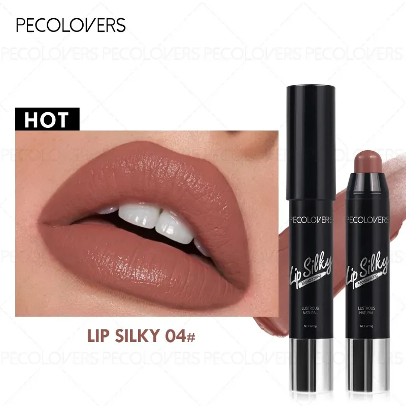 1pcs Multi-color Moisturizing Lipstick Pen Multi-color Selection To Depict The Outline of The Lips No Dryness Lip Cosmetics