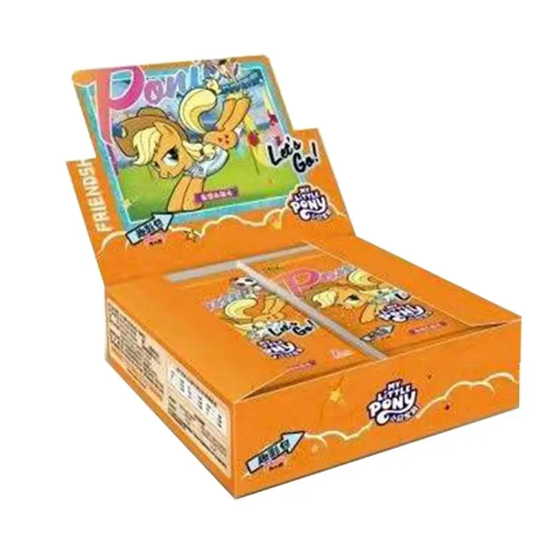 Genuine My Little Pony Card Friendship Eternal Card Radiant Moon Pack Gilded Flash Cards Anime Collection Card Toys Gift