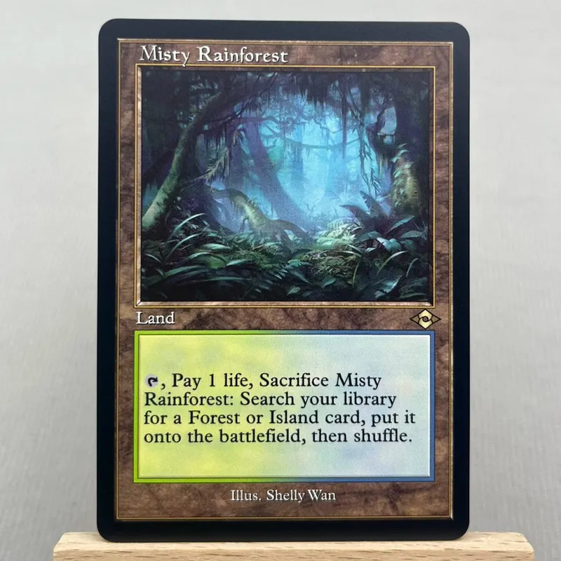 MH3 MH2 HOLO10-03 TCG Cards for Home Play Proxy Fetch Land Marsh Flats the Arid Mesa Misty Rainforest