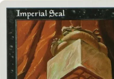 LK19 Cabal Ritual Cabal Therapy Abbattimento dei deboli Tutor demoniaco Oscurità Sigillo imperiale Carte proxy TCG di alta qualità (Nucleo nero)