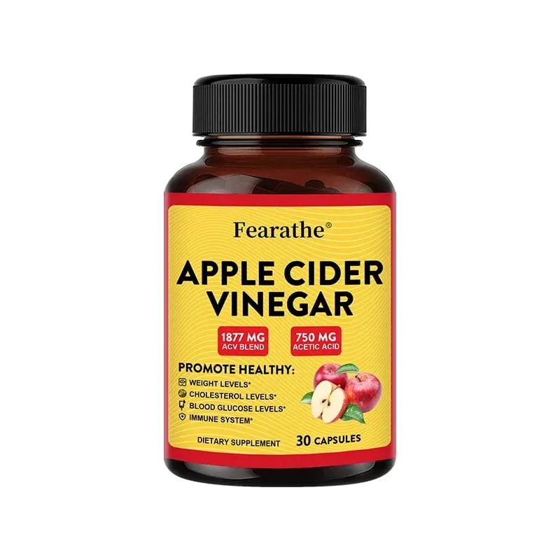 Apple Cider Vinegar Capsules with Zinc & Vitamin D3 Support Metabolic Immune Digestive Gut Wellness & Daily Body Management — image 8