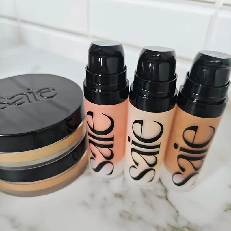 Fashion Saie Glitter Hydration Liquid Powder Blusher Moisturizing Liquid High Gloss Gel Facial Contour Cream Makeup Products — image 4