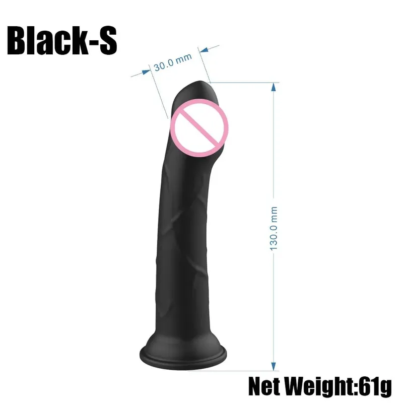 Güçlü Vantuz Tabanı ile Gerçekçi Mor Anal Yapay Penis Butt Plug Jöle Seks Oyuncak Eller Serbest Anal için Çoklu Boyutlarda Oynamak için — image 4