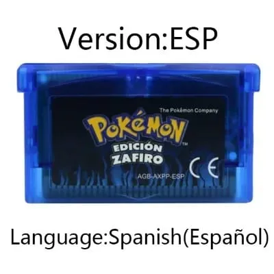 GBA Video Game Cartridge Console Card Pokemon Emerald Ruby FireRed LeafGreen Sapphire Multi-language for GBA/NDS — image 33