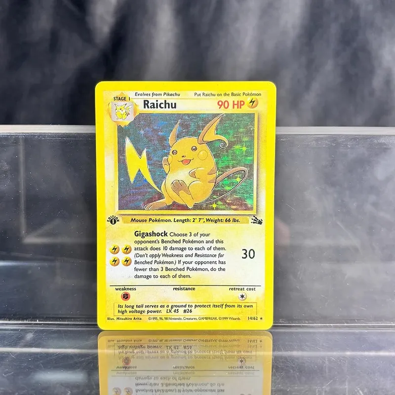 Holographic PKM Single Cards Charizard EX Pikachu 1st Edition Neo Mewtwo PTCG Proxy Cards Collection Battle Cards Toys Gifts
