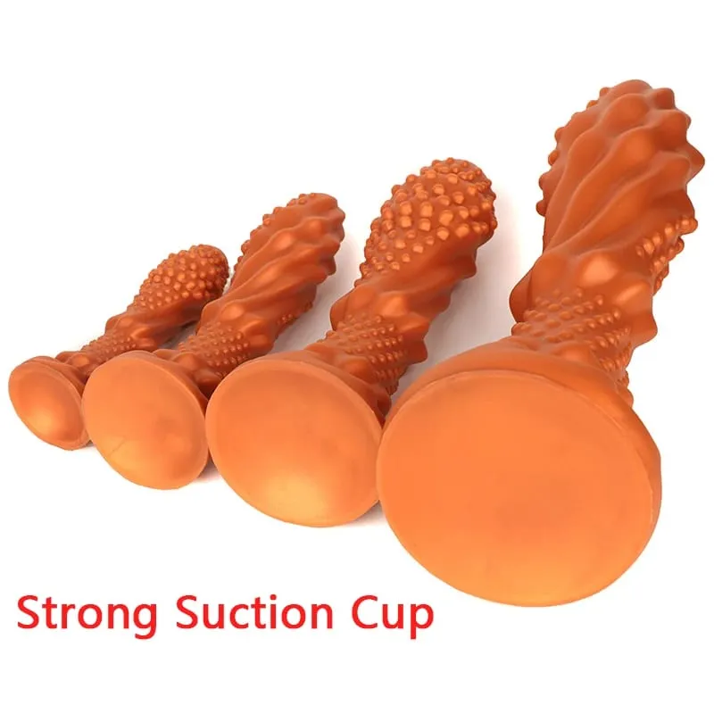 Wolf Tooth Stick Huge Long Anal Plug Big Dildo Butt Plug Anus Expansion Stimulator Prostate Massage Anal Sex Toys for Woman Men