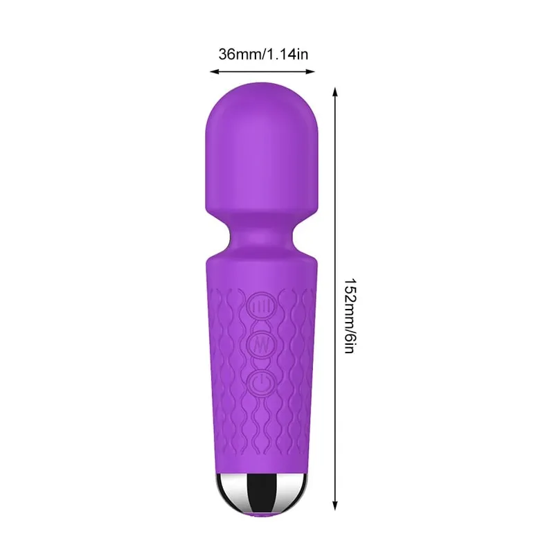 Powerful Clitoris Stimulation Adult Personal Silicone Sex Toy Magic Av Wand Massager Dildo Masturbator Vibrator For Women Female