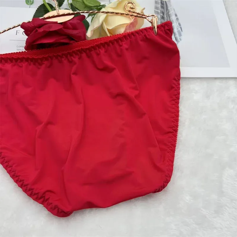 Ultra-Thin Silky Ice Silk Elastic Soft Close-Fitting Fabric Men's Daily Comfort Underwear Breathable Briefs men underwear sexy — image 26