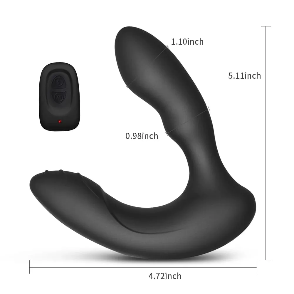 Male Vibrating Butt Plug Anal Plug Prostate Massager Remote Control Anal Vibrator for Gay Men Perineum Massager Sex Toy for Men — image 5