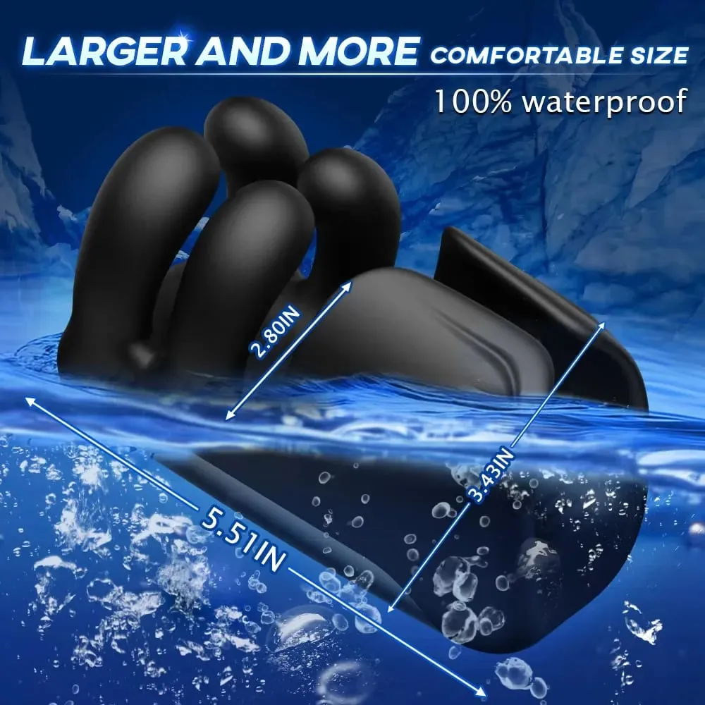 Male Glans Massager Penis Training Stimulation Vibrator for Ejaculation Delay Training Adult Sex Toys for Men