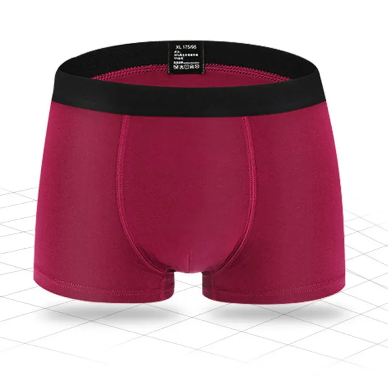 6pcs/Set Black Boxer Men Underpants Bamboo Mens Boxers Man Breathable Men's Panties Sexy Underwear For Men Gifts Comfortable New