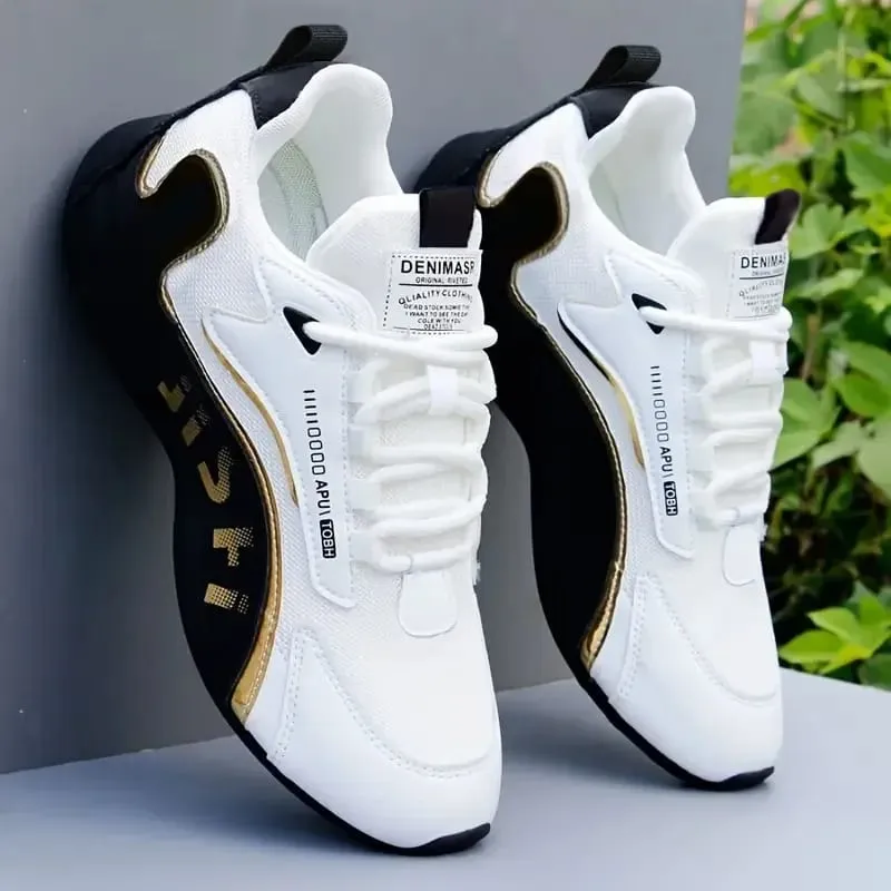 [Breathable | Lightweight] Breathable | Lightweight 1 Pair Men's Training Shoes with Height Increase | Lace-up Comfortable for