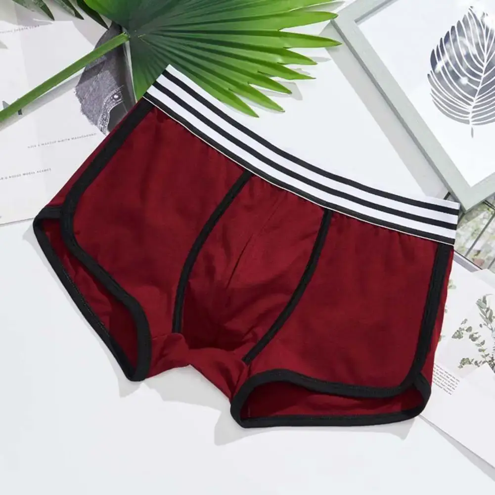 Men Boxers Underwear Soft Breathable U Convex Sweat Absorption Comfortable Men Underwear High-Quality Breathable Men Underpants