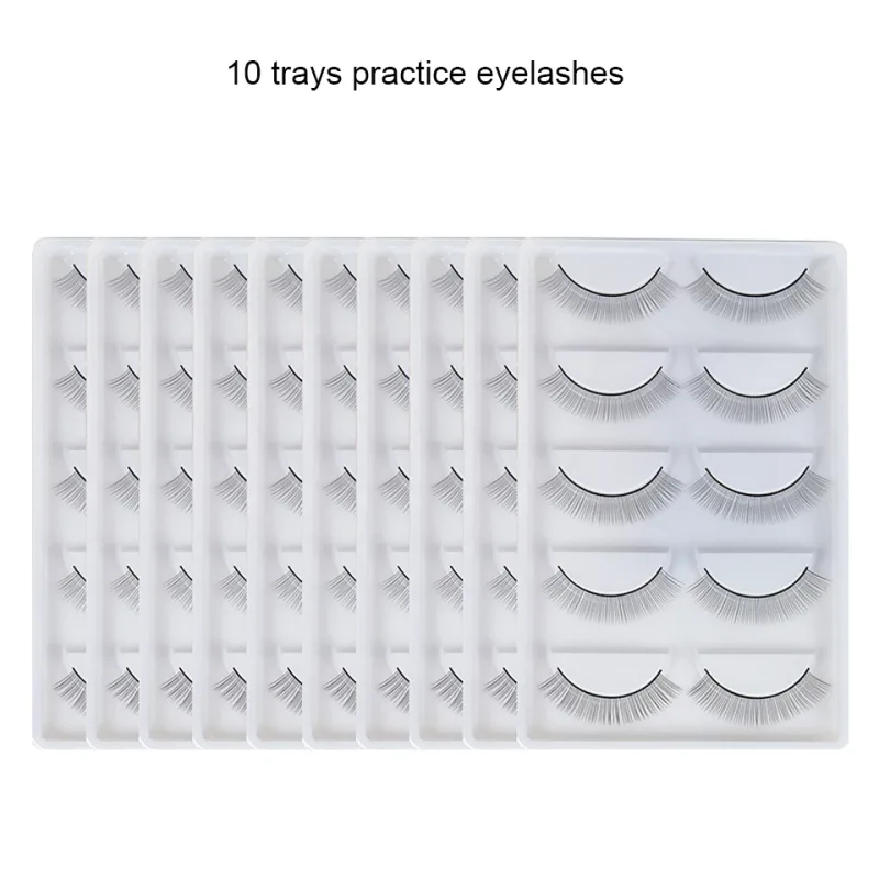 Wholsale Price Practice Lashing Eyelashes Mannequin Head Beginner Training Set Cosmetics Eye Lash Extension Supplies Mannequin