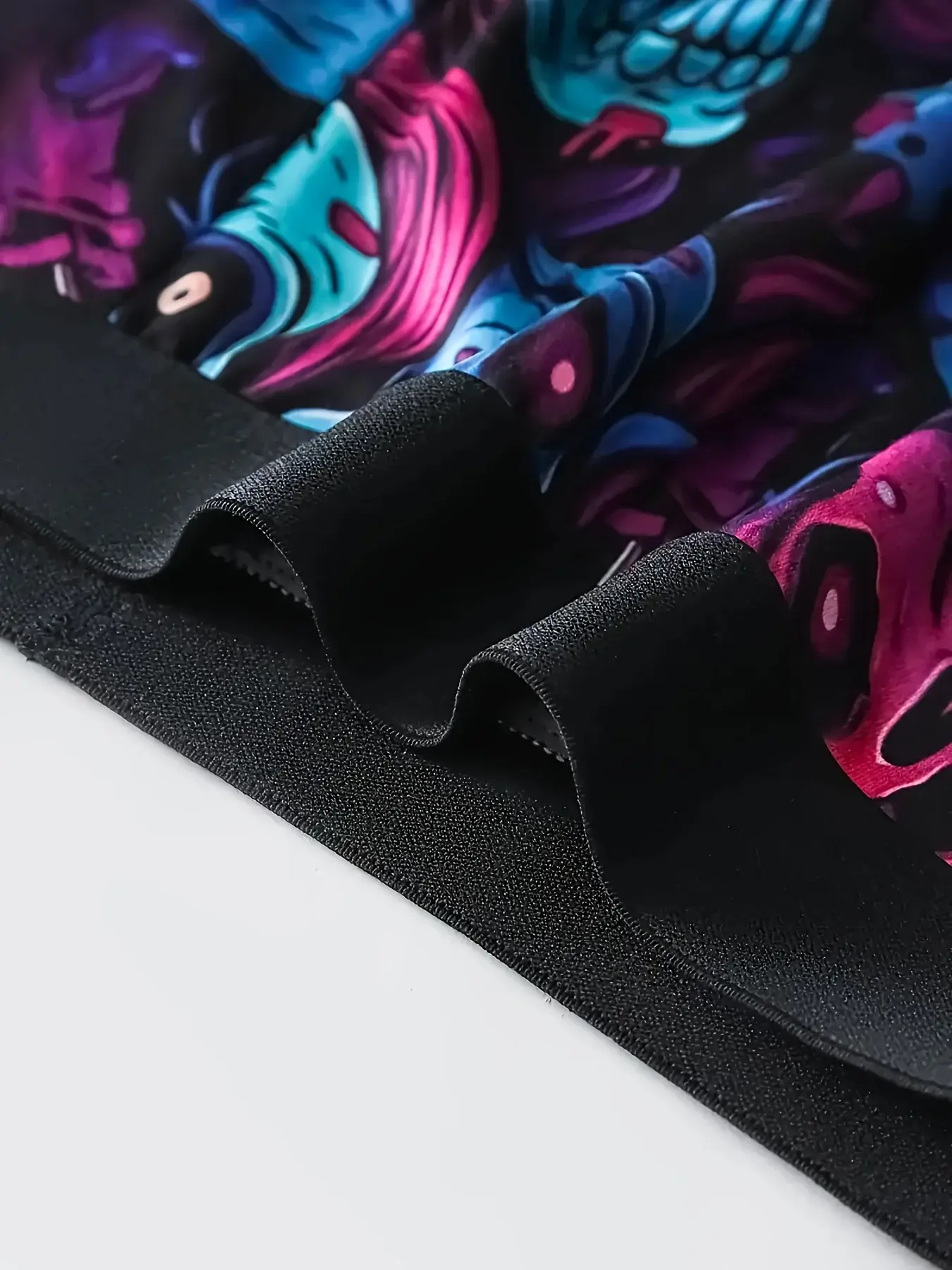 10pcs Men's underwear fun printed men's flat corner pants suitable for beach leisure, outdoor swimming, teenagers' men's panties — image 4