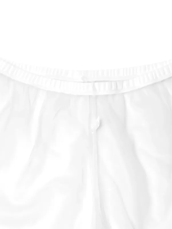 1Pc Sexy Sheer Mesh Mannen Ondergoed Modieuze Zachte Transparante Thuis Loose Fit Boksbroek Slaap Shorts Nachtkleding Pyjamabroek — image 12