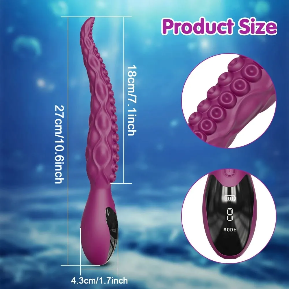 Sex Toys Powerful G-Spot Dildo Vibrator Nipple Clitoris Stimulator Dildo Vagina Vibrator Female Masturbation Octopus Sex Toys