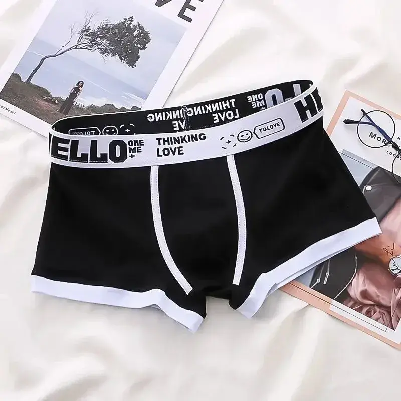 1/4 bitar Herrunderkläder Bomull Boxershorts Herrunderkläder Boxerbyxor Andas U Konvex Herrunderkläder Sexiga Plus Size — image 11