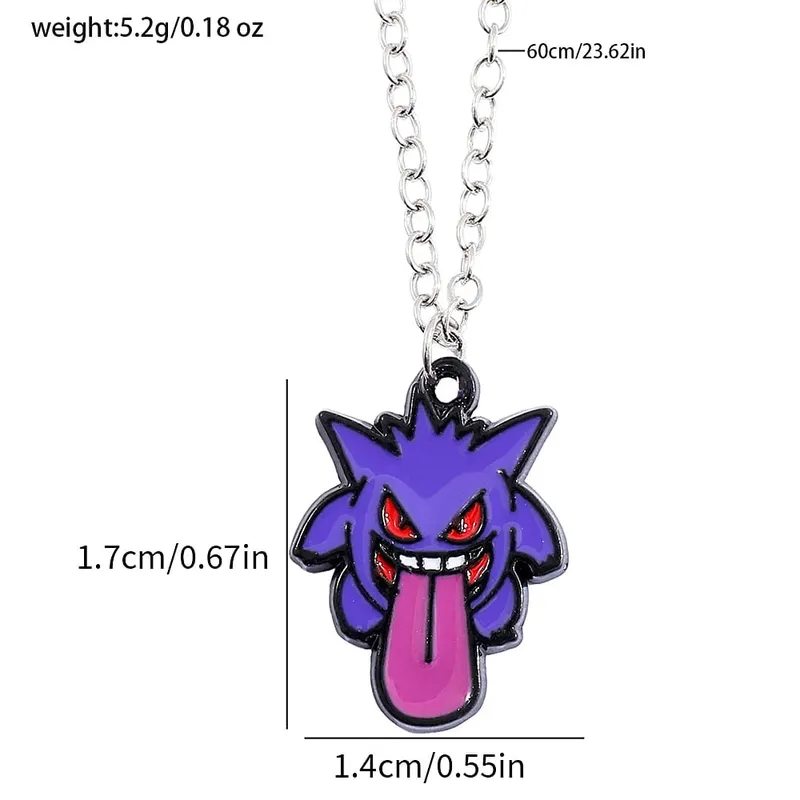 Anime Pokemon Metal Toy Figure Comel Pikachu Squirtle Psyduck Charmander Hiasan Parti Hadiah Cosplay