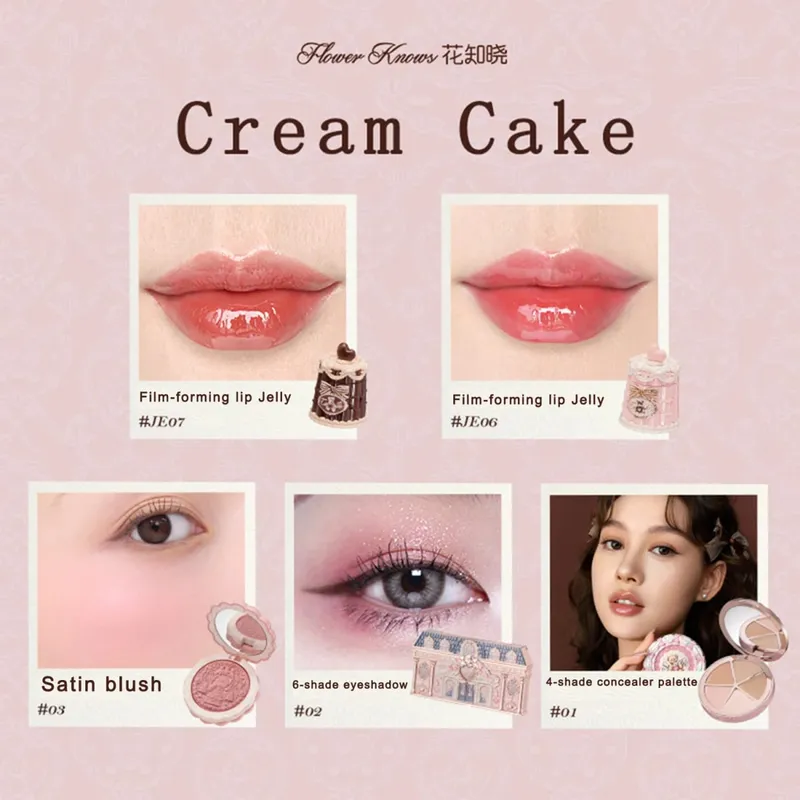 New Arrive Flower Knows The Sweetie Bear Collection Mini Setting Powder Cookie Perfume and Dual Ended Brow Gel and Pencil — image 10