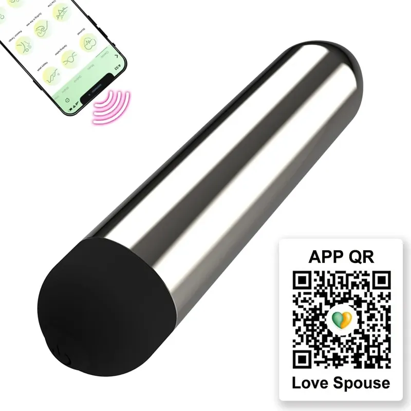 Leistungsstarker Bullet-Vibrator, APP, Bluetooth-Steuerung, Klitoris-G-Punkt-Stimulationsmassagegerät, Mini-Anal-Pussy-Stimulator, Sexspielzeug für Frauen
