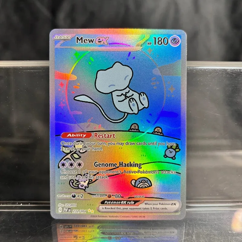 Holographic Game Trading Collection PTCG Proxy Cards Charizard Pikachu Mew EX Singl PKM Foil Cards Gengar VMAX Skyridge (SK) — image 1