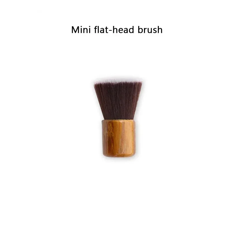 1PCS Professional Makeup brushes Bamboo Handle Powder Concealer Liquid Foundation Makeup Tools Beauty Cosmetics Brusher — image 2