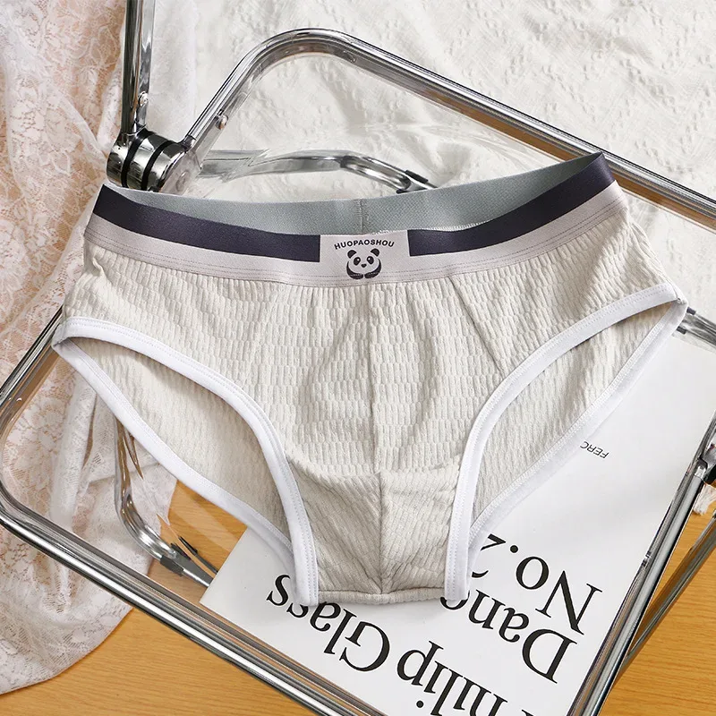 Nuevas bragas para hombres, ropa interior Sexy para niños, bragas de algodón para adolescentes, pantalones triangulares de talla grande, pantalones cortos finos transpirables simples