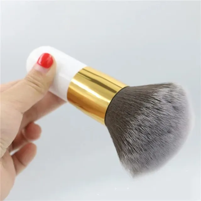 Brush Large Small Fat Pier Foundation Mak-Up Brushes Bb Cream Mushroom Brush No Powder No Mark Foundation MakeUp Brush Black New